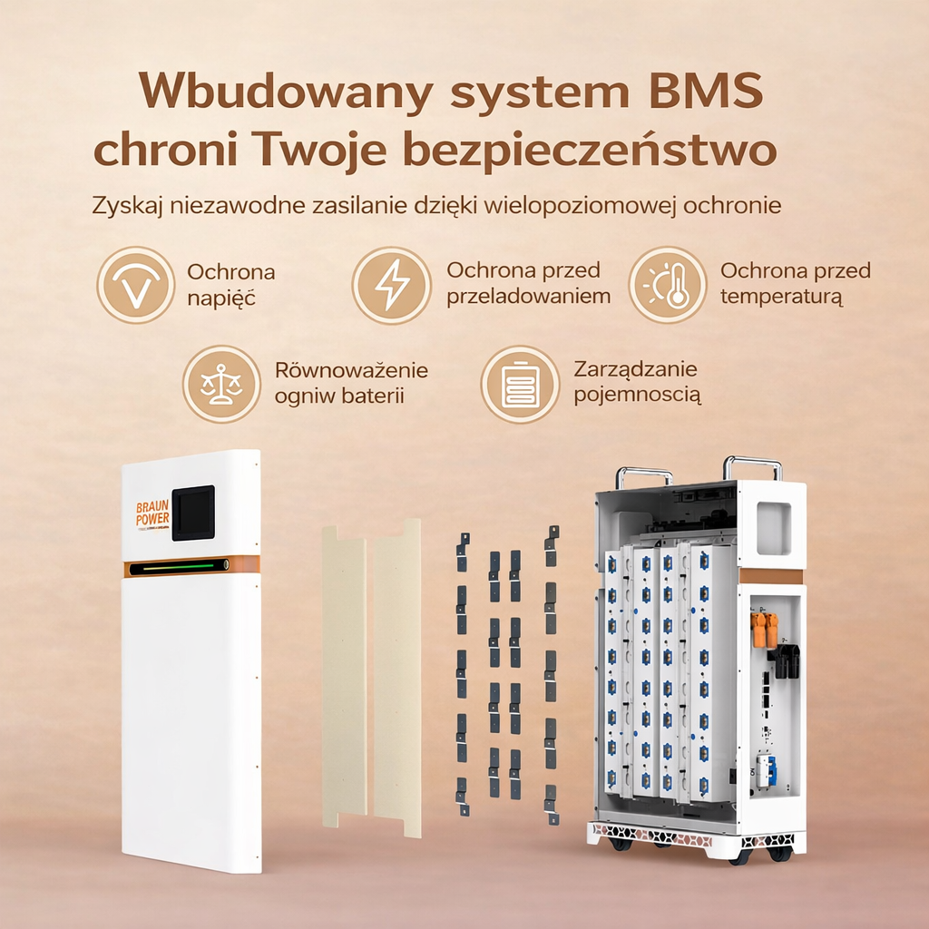 Magazyn Energii Off-Grid (kompletny) 16KW 314ah - ogniwa LIFEPO4 - obrazek 7