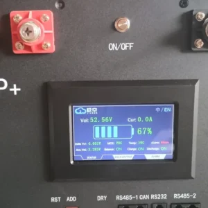 Gotowy magazyn energii 16kw Lifepo4 EVE MB30 306ah JK bms200a