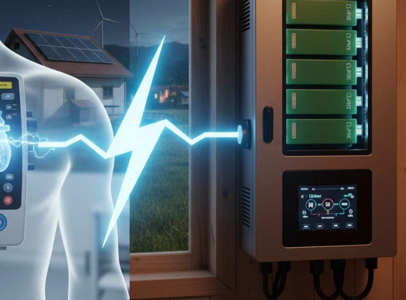 Kiedy Energia Ratuje Życie – Od Defibrylatorów AED do Magazynów Energii Off-Grid